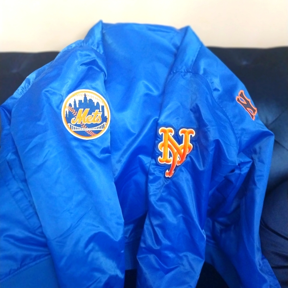 New Authentic New York Mets Jacket Men Medium